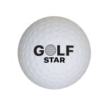 Golf Ball Shape Stress Reliever - 4070 WHT Padprint Golf Ball Shape Stress Reliever - 4070 WHT Padprint