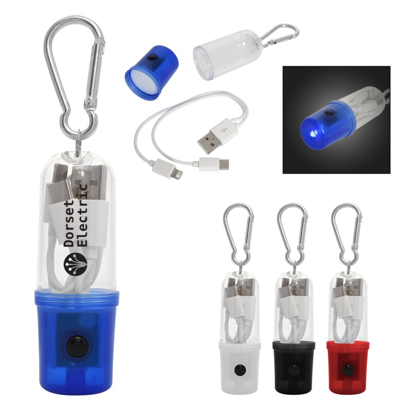 3-in-1 Charging Cable With Flashlight Case 1 3-in-1 Charging Cable With Flashlight Case 1