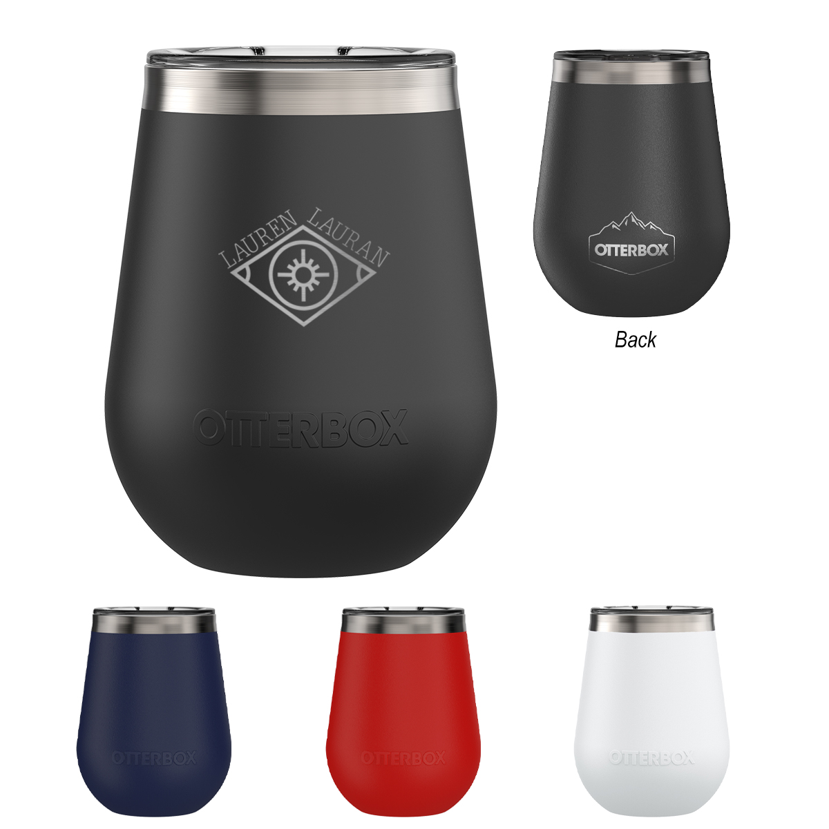 10 Oz. Otterbox® Elevation Core Colors Wine Tumbler™ 1