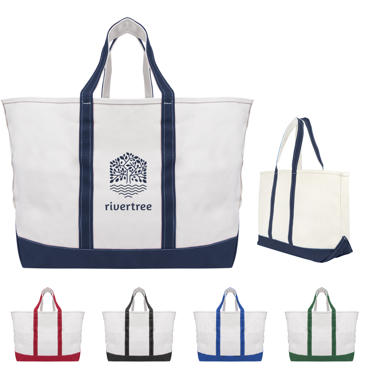 The Madelyn Cotton Canvas Tote Bag 1