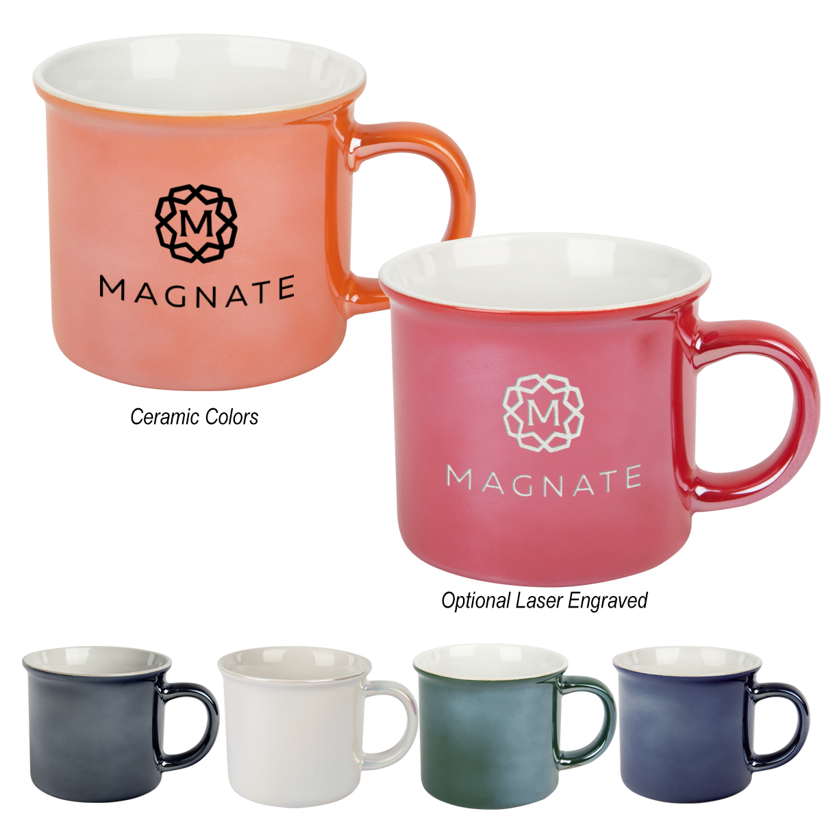 15 Oz. Pearlescent Campfire Mug 1