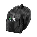 Wanderluxe Duffel Bag - 30118 BLK Front Angle Wanderluxe Duffel Bag - 30118 BLK Front Angle