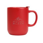 14 Oz. Michigan Ceramic Mug - 8198 RED Laser 14 Oz. Michigan Ceramic Mug - 8198 RED Laser