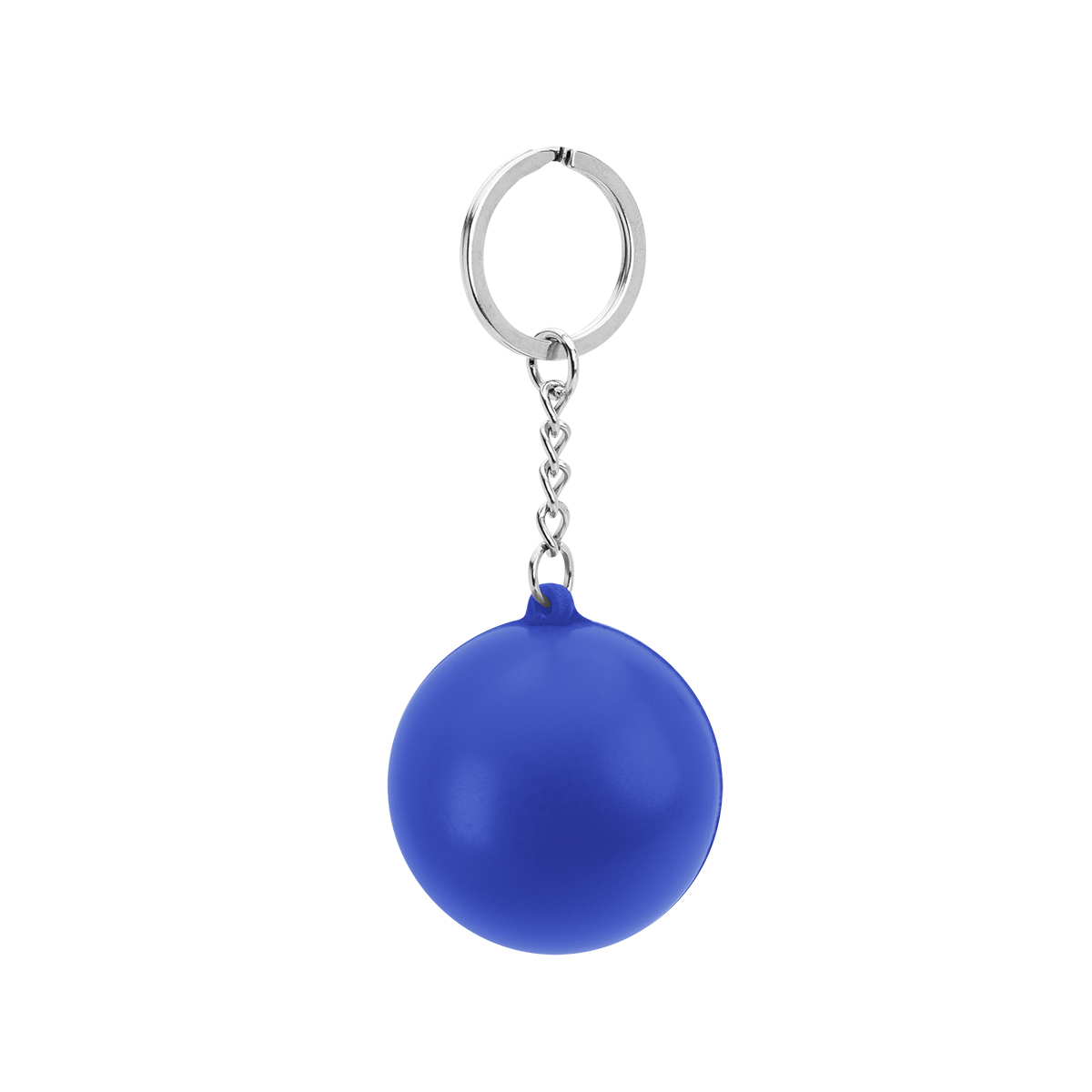 Round Pu Stress Reliever Keychain 1