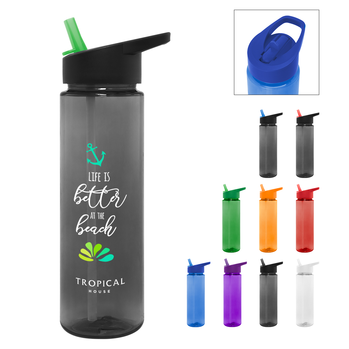 28 Oz. Full Color Staccato Bottle 1
