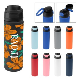 24 Oz. Full Color Pop Sip Recycled Stainless Steel Bottle 1 24 Oz. Full Color Pop Sip Recycled Stainless Steel Bottle 1