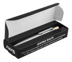 Aws Recycled Stainless Steel Pen - 12029 SILBAM Open Aws Recycled Stainless Steel Pen - 12029 SILBAM Open