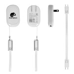 30w Portable Wall Charger - 25646 WHT Padprint 30w Portable Wall Charger - 25646 WHT Padprint