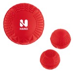 Textured Fidget Bouncy Ball - 80082 RED Padprint Textured Fidget Bouncy Ball - 80082 RED Padprint