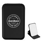 Leatherette Compact Mirror - 85048 BLK Silkscreen Leatherette Compact Mirror - 85048 BLK Silkscreen