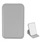 Leatherette Compact Mirror - 85048 GRA Blank Leatherette Compact Mirror - 85048 GRA Blank