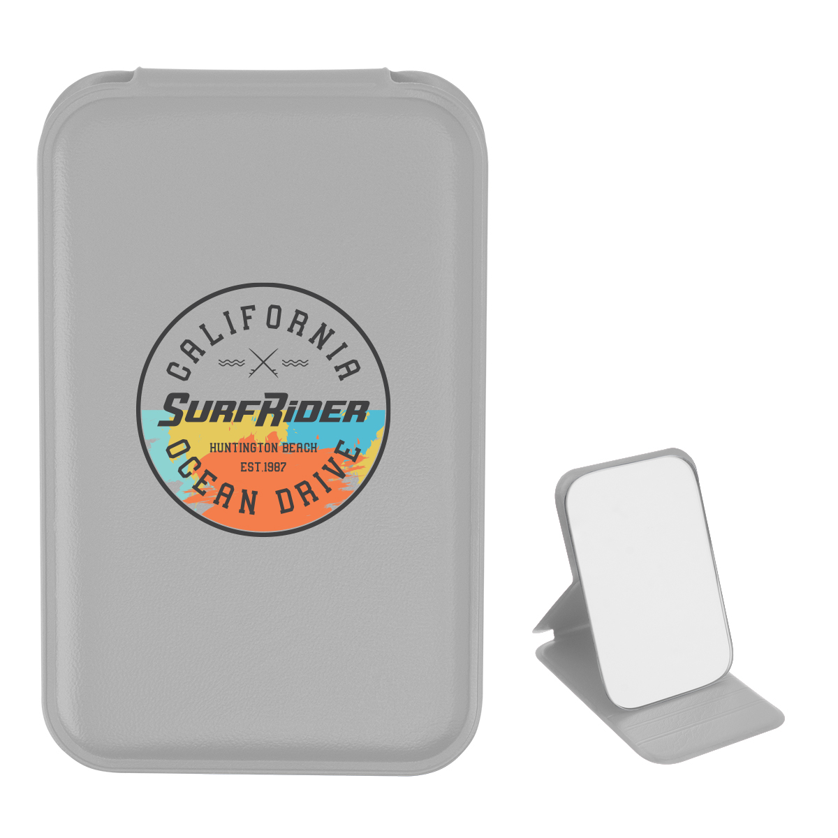 Leatherette Compact Mirror 1