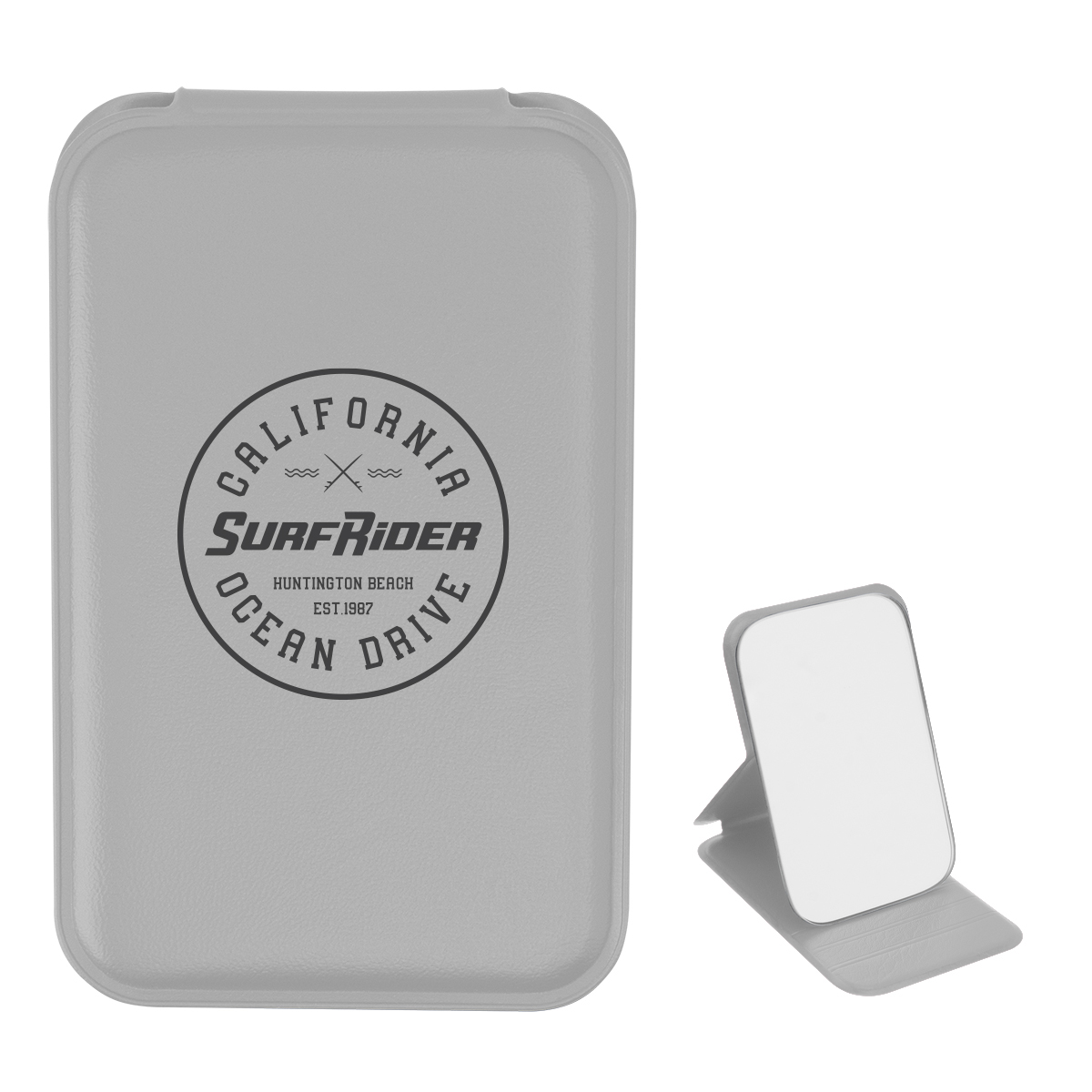 Leatherette Compact Mirror 1