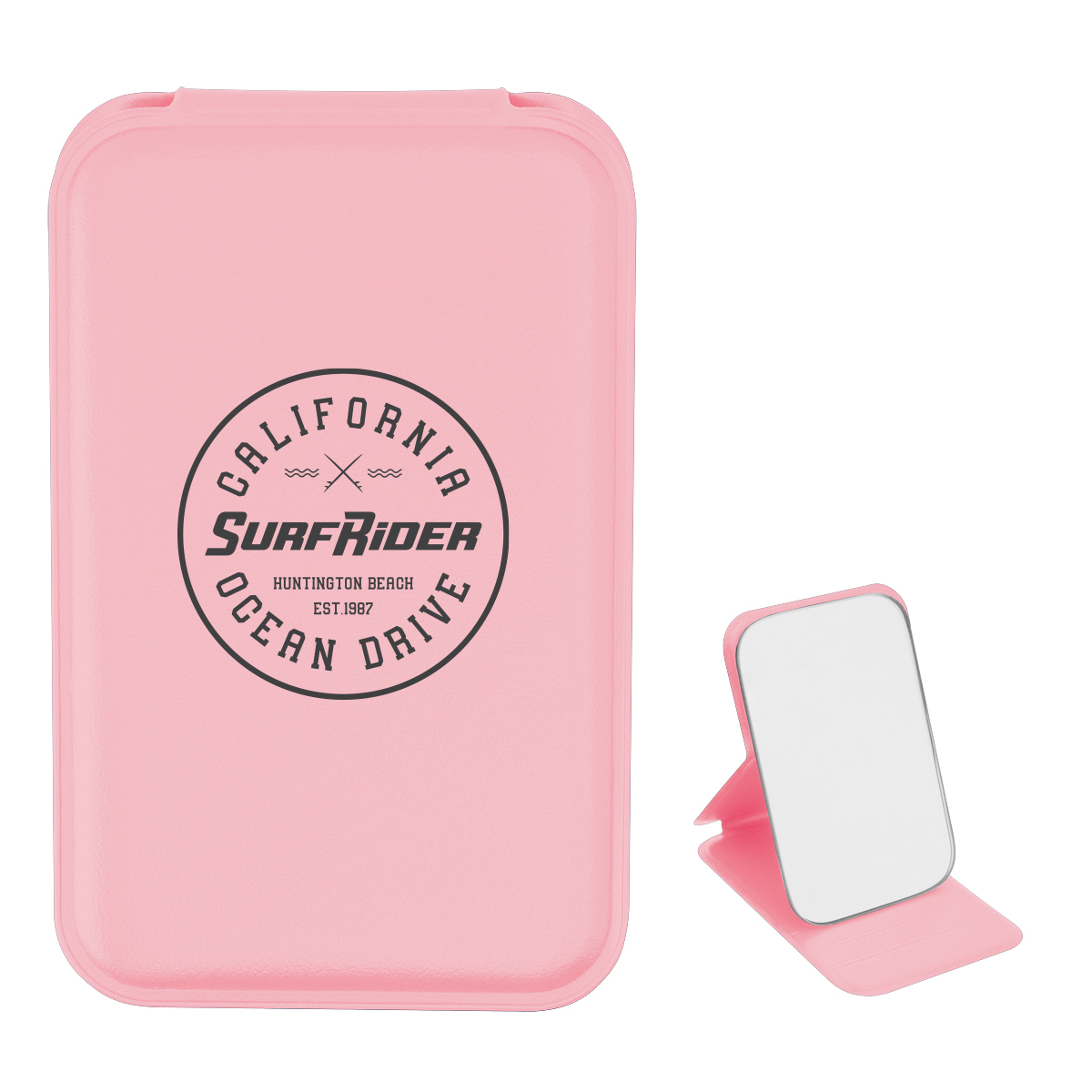 Leatherette Compact Mirror 1