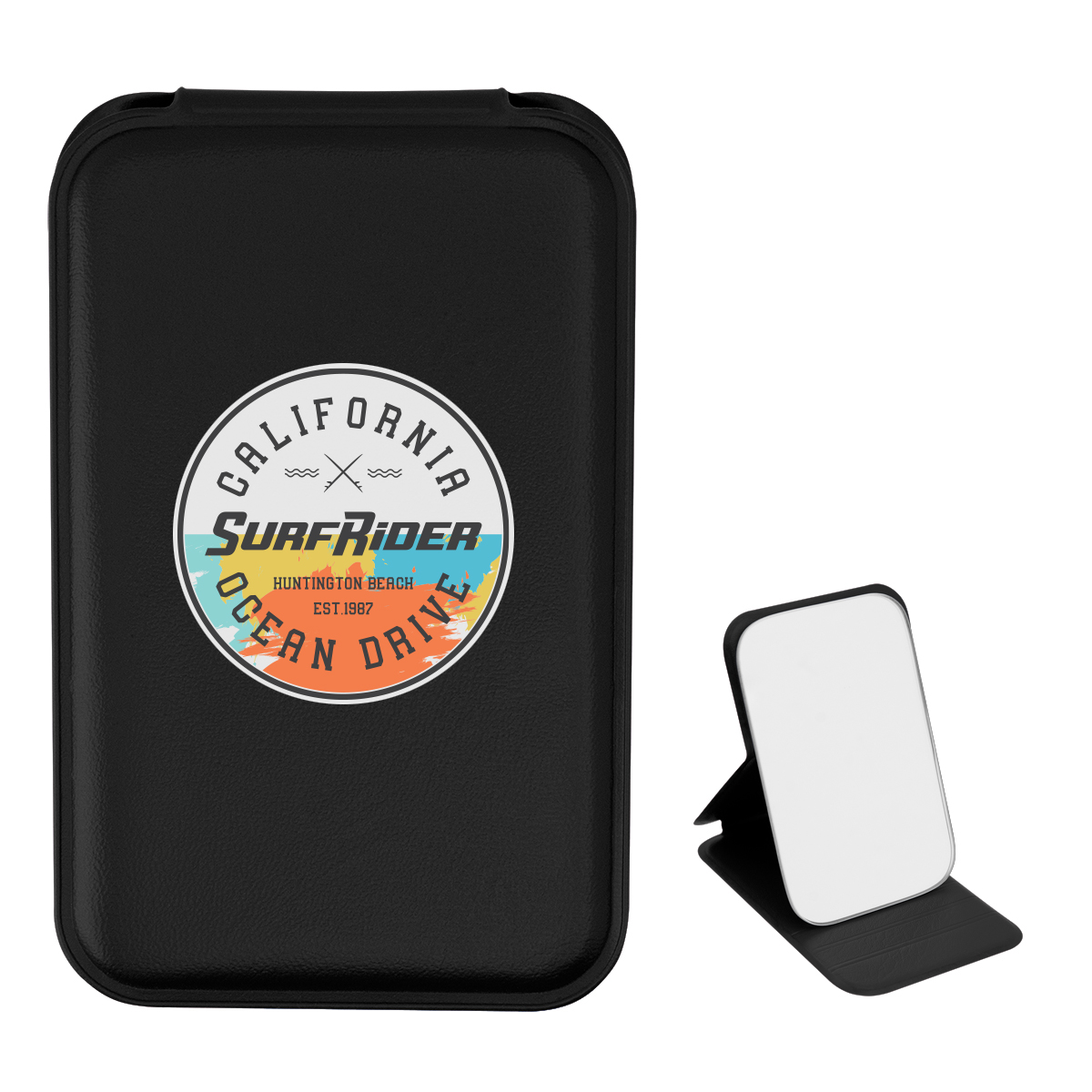 Leatherette Compact Mirror 1