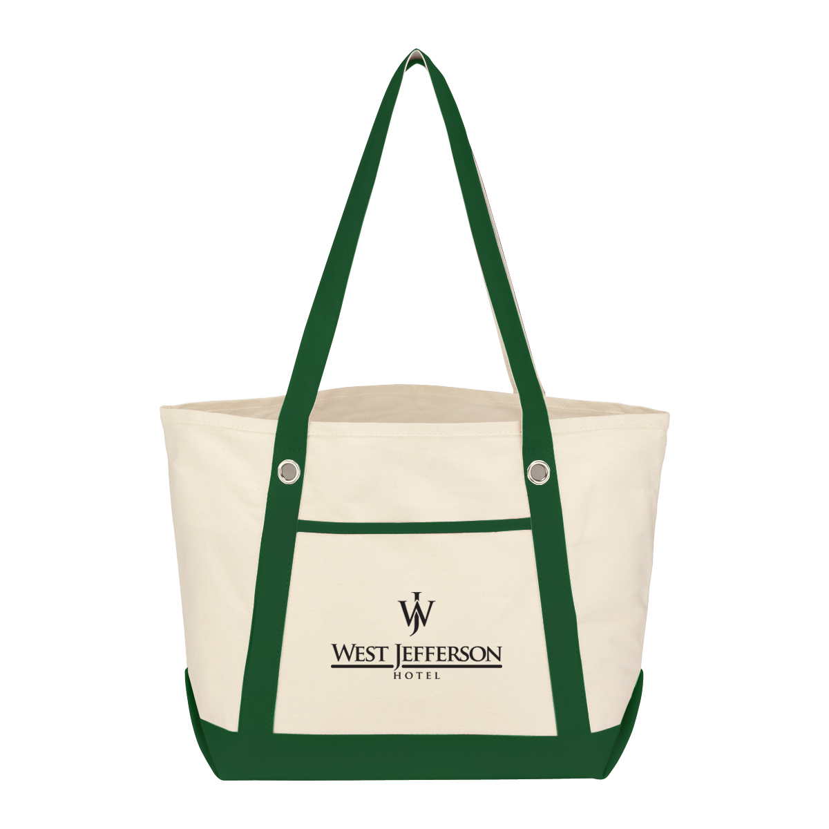 Medium Cotton Canvas Sailing Tote Bag 1