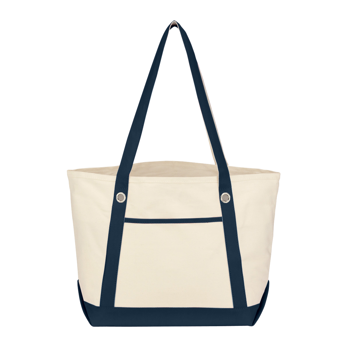 Medium Cotton Canvas Sailing Tote Bag 1