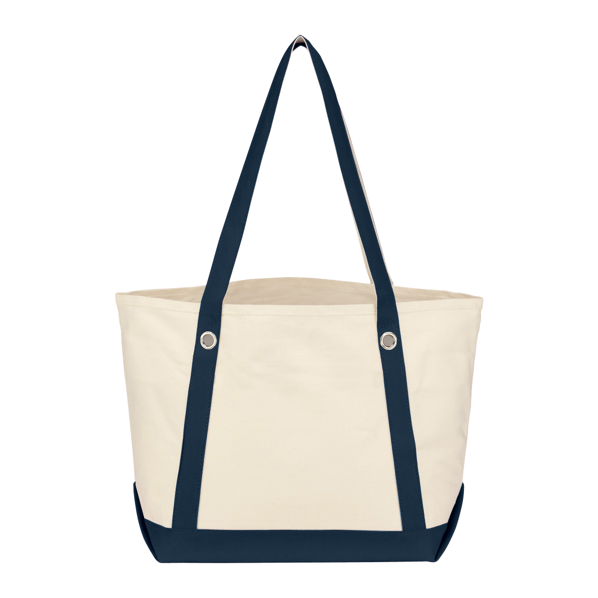 Medium Cotton Canvas Sailing Tote Bag 1