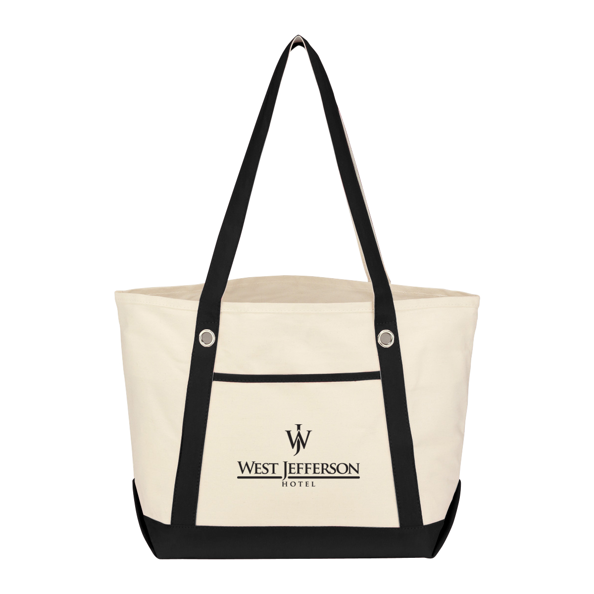 Medium Cotton Canvas Sailing Tote Bag 1