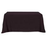 Flat Poly/cotton 4-sided Table Cover - Fits 6' Standard Table 2 Flat Poly/cotton 4-sided Table Cover - Fits 6' Standard Table 2