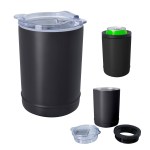 2-in-1 Copper Insulated Beverage Holder And Tumbler - 5613 NAV Silkscreen 2-in-1 Copper Insulated Beverage Holder And Tumbler - 5613 NAV Silkscreen