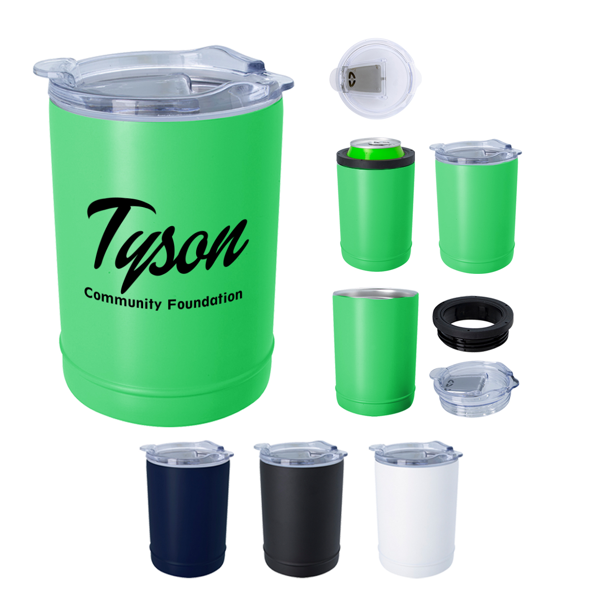 2-in-1 Copper Insulated Beverage Holder And Tumbler 1