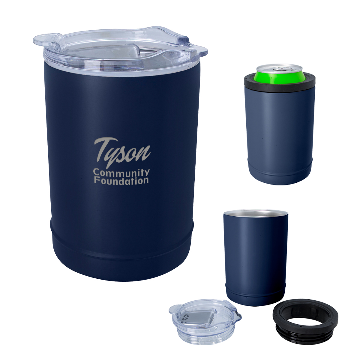 2-in-1 Copper Insulated Beverage Holder And Tumbler 1