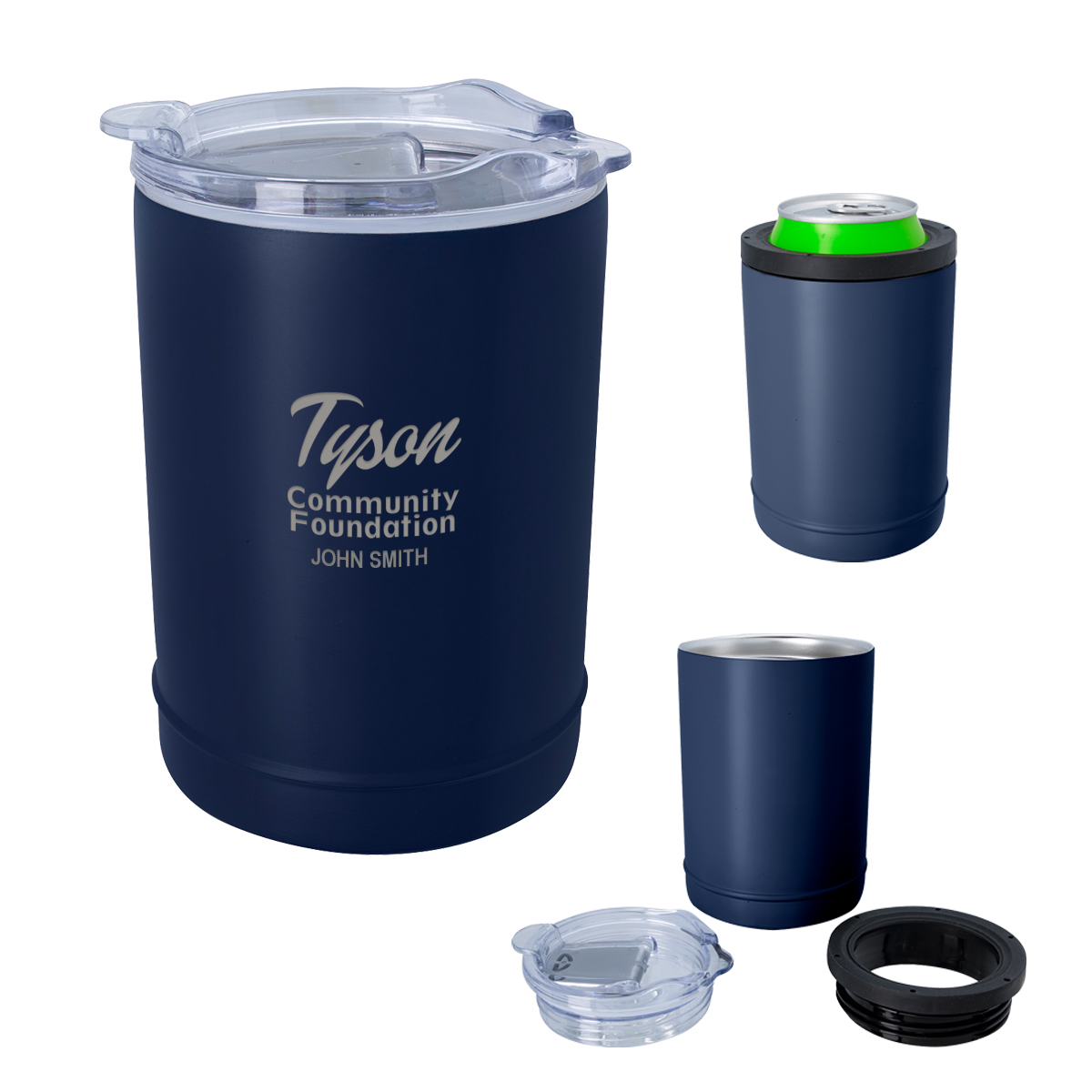 2-in-1 Copper Insulated Beverage Holder And Tumbler 1