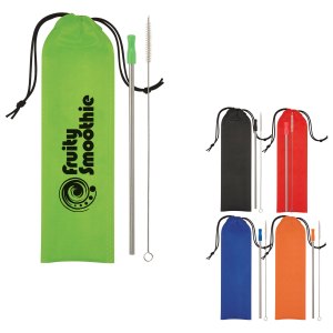 Stainless Steel Straw Kit 1 Stainless Steel Straw Kit 1