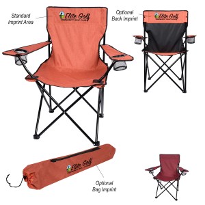 Heathered Folding Chair With Carrying Bag 1 Heathered Folding Chair With Carrying Bag 1