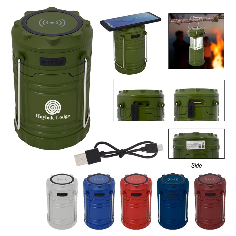 Cob Pop-up Lantern With Wireless Charger 1 Cob Pop-up Lantern With Wireless Charger 1