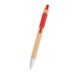 Willow Bamboo Pen - 11980 RED Front Willow Bamboo Pen - 11980 RED Front