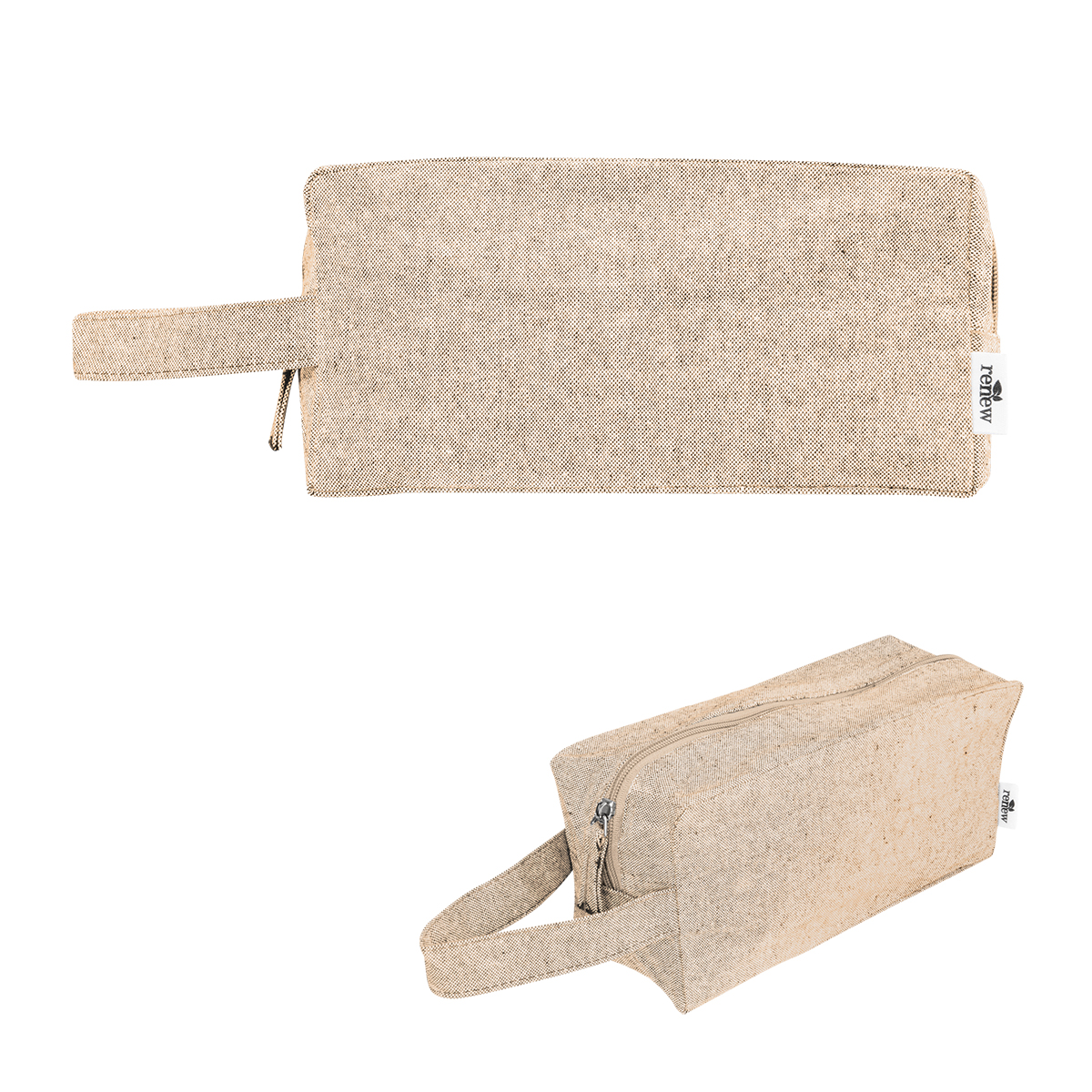 Brooke Recycled Cotton Toiletry Bag 1