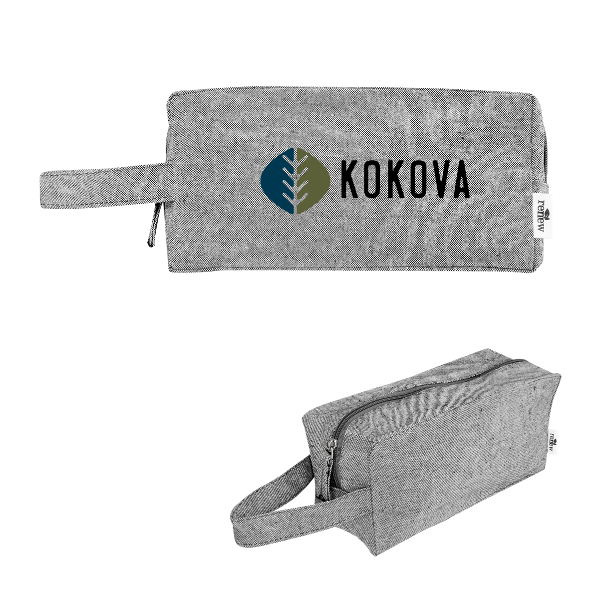 Brooke Recycled Cotton Toiletry Bag 1