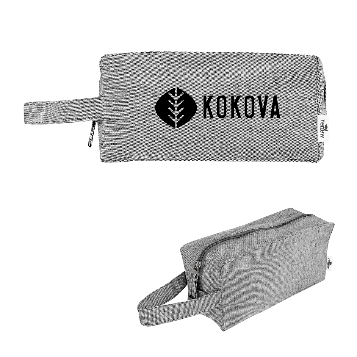 Brooke Recycled Cotton Toiletry Bag 1