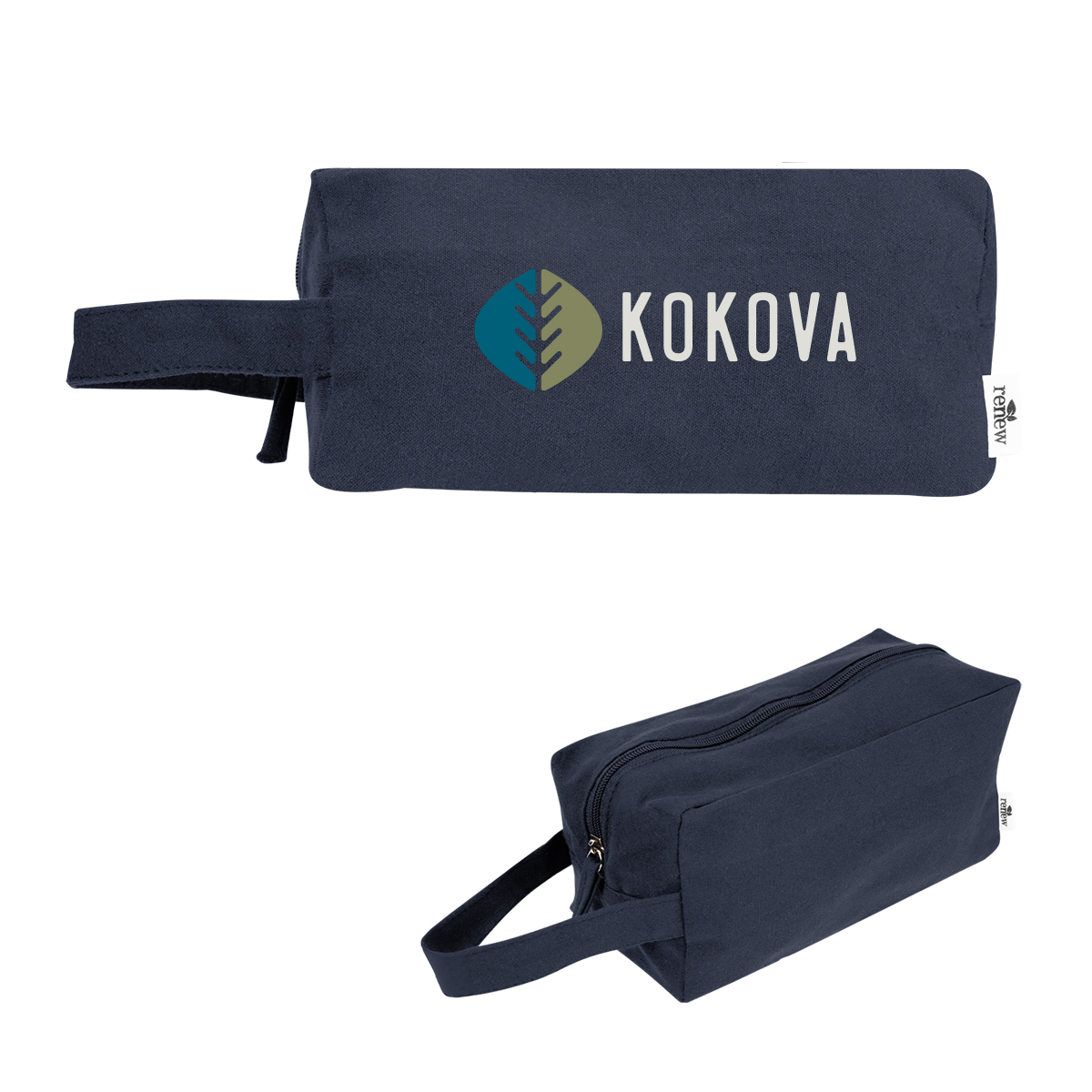 Brooke Recycled Cotton Toiletry Bag 1