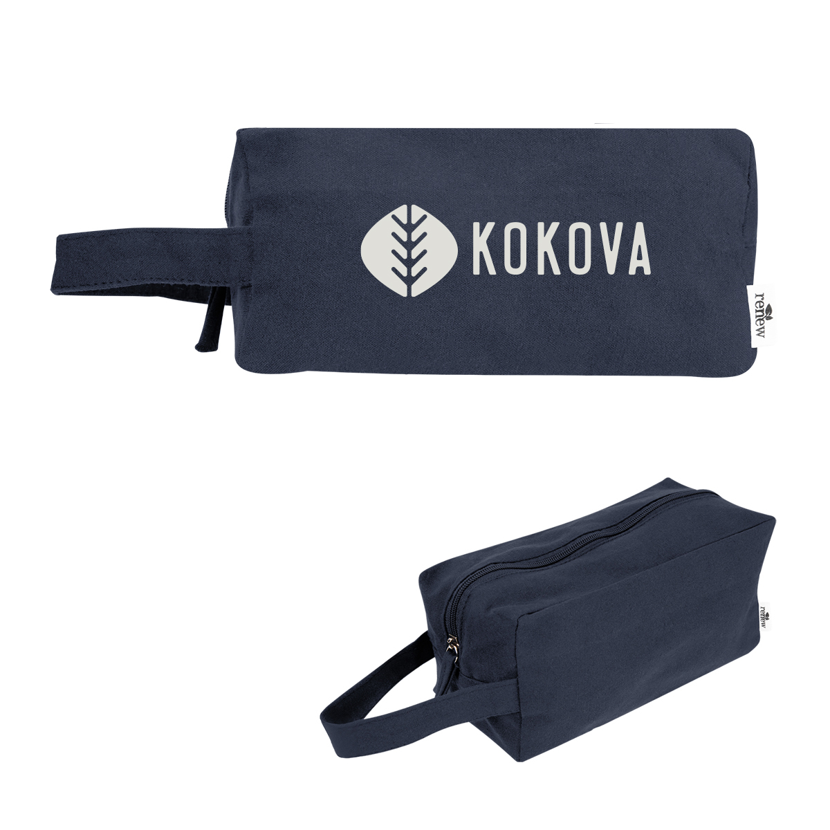 Brooke Recycled Cotton Toiletry Bag 1