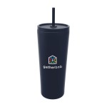 24 Oz. Brooklyn Recycled Stainless Steel Tumbler - 50307 NAV Colorbrite 24 Oz. Brooklyn Recycled Stainless Steel Tumbler - 50307 NAV Colorbrite