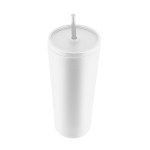24 Oz. Brooklyn Recycled Stainless Steel Tumbler - 50307 WHT Angle 24 Oz. Brooklyn Recycled Stainless Steel Tumbler - 50307 WHT Angle