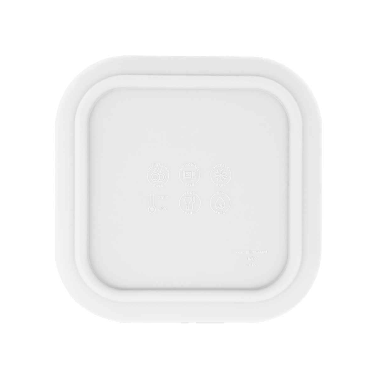 Square Silicone Food Container 1