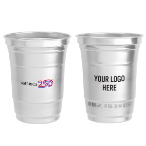 America250™ Top Cup By Ball™ 16 Oz. Aluminum Cup 1 America250™ Top Cup By Ball™ 16 Oz. Aluminum Cup 1