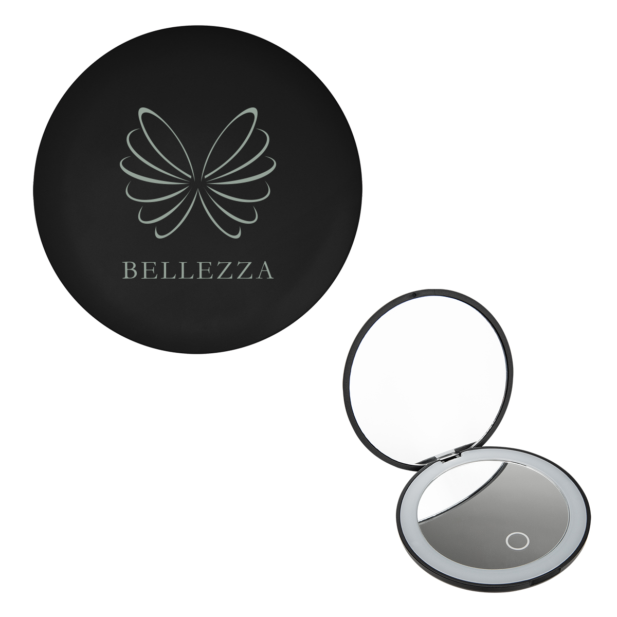 Led Mirror With Dual Magnification 1