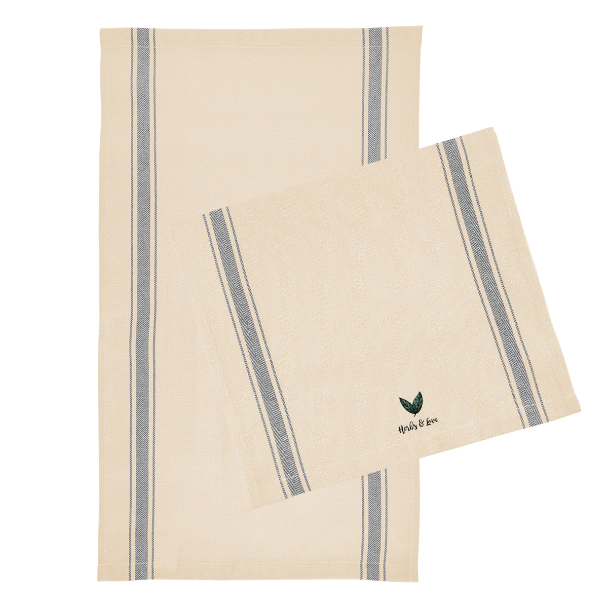 Cotton Stripe Tea Towel 1