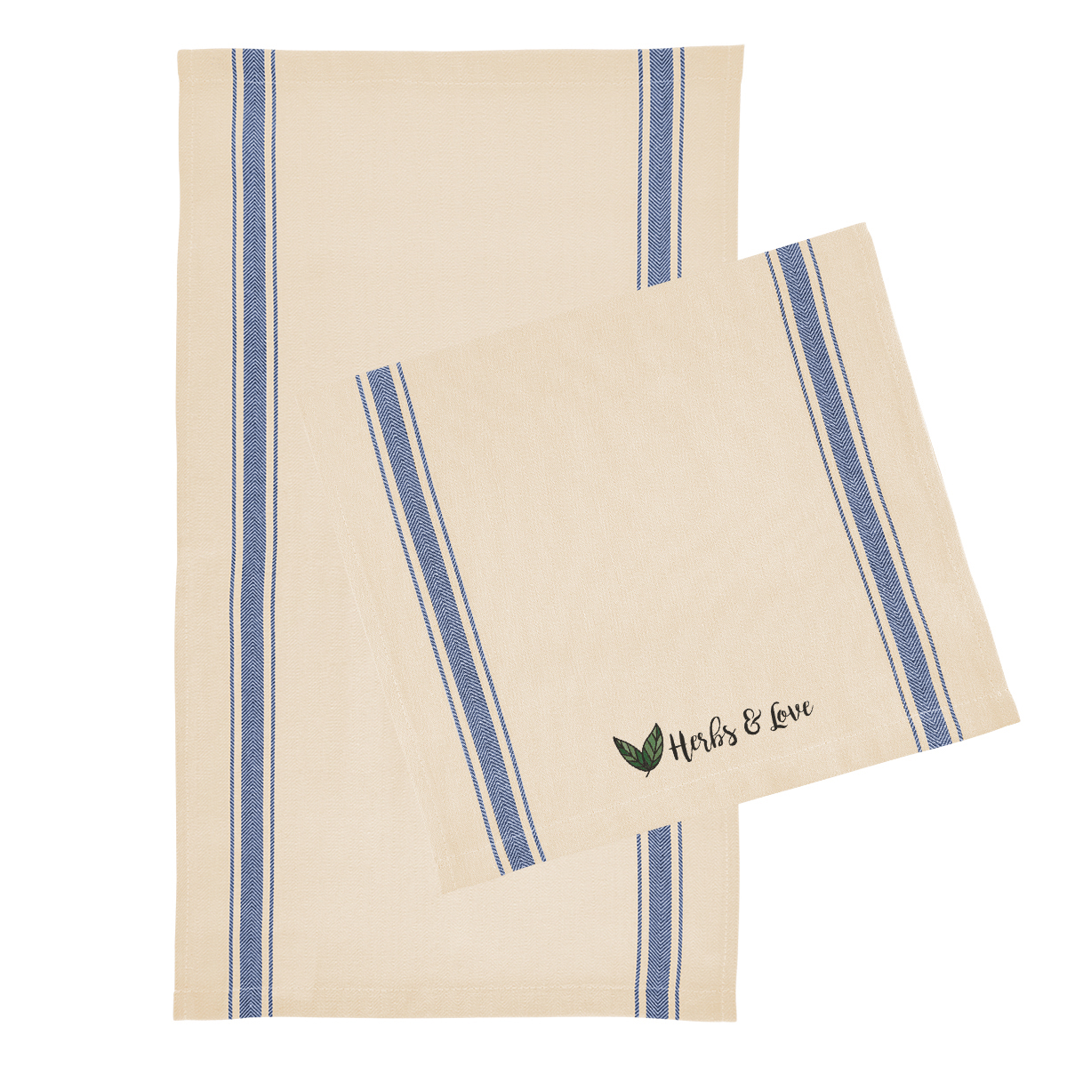 Cotton Stripe Tea Towel 1