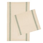 Cotton Stripe Tea Towel - 8094 NATOLV Blank Cotton Stripe Tea Towel - 8094 NATOLV Blank