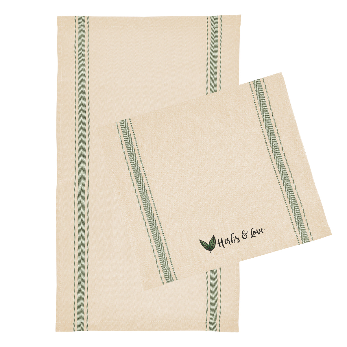 Cotton Stripe Tea Towel 1