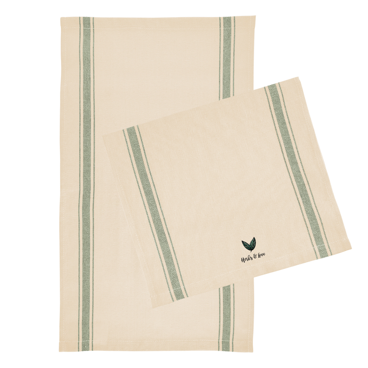 Cotton Stripe Tea Towel 1