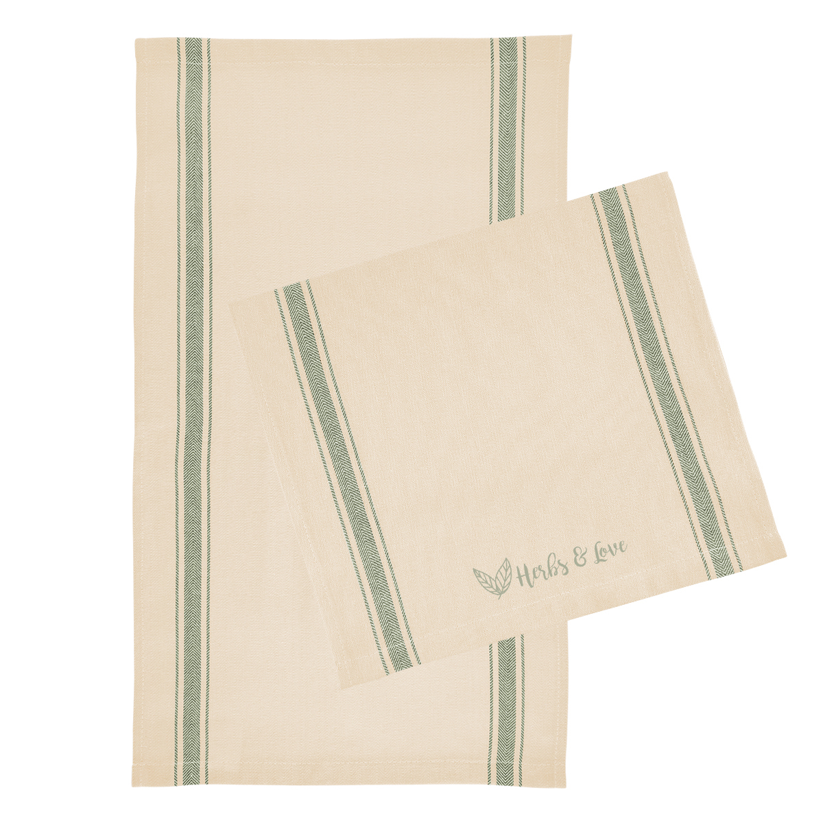 Cotton Stripe Tea Towel 1