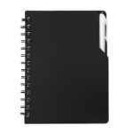 Spiral Notebook With Pen - 6927 BLK Open Blank Spiral Notebook With Pen - 6927 BLK Open Blank