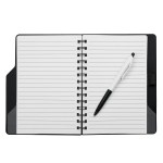 Spiral Notebook With Pen - 6927 FSTBLU Open Blank Spiral Notebook With Pen - 6927 FSTBLU Open Blank